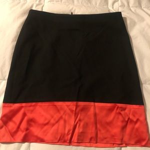 Classy Ann Taylor color block skirt